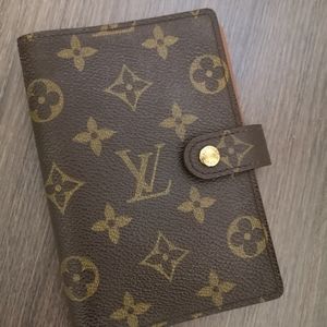 AUTH LOUIS VUITTON Agenda PM Mint